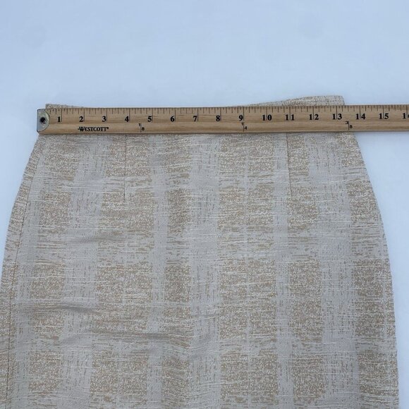 Tory Burch Size 0 Devora Multi Textured Woven Pencil Skirt - Picture 7 of 12